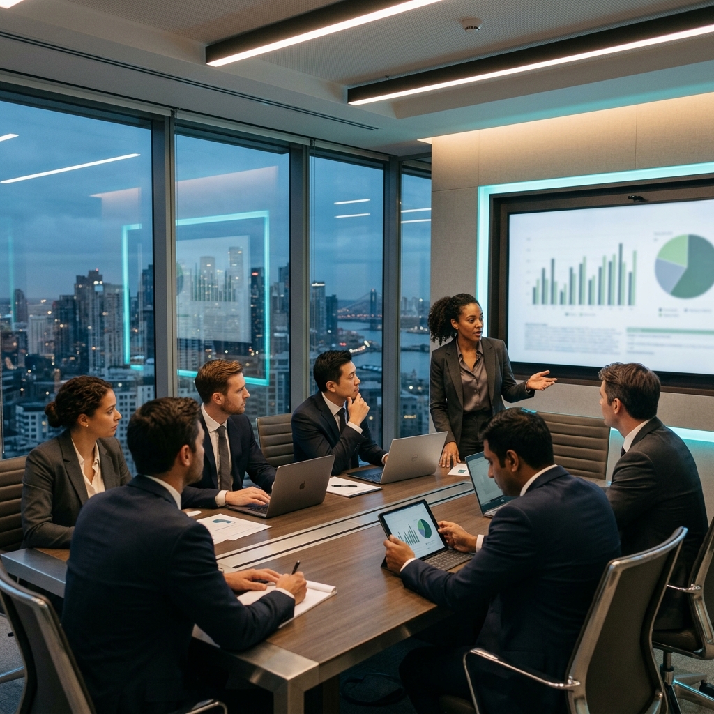 Corporate Boardroom Meeting
